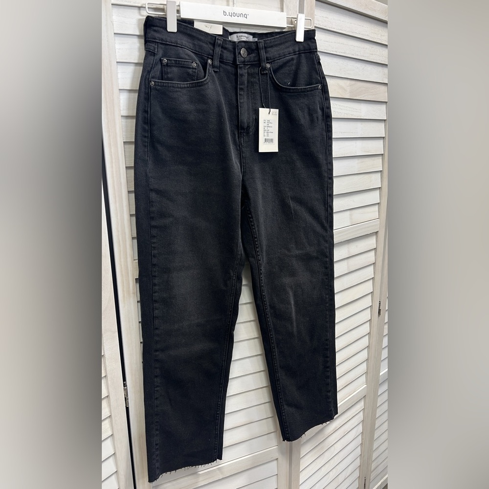 BYOUNG Black Cut Off Jeans